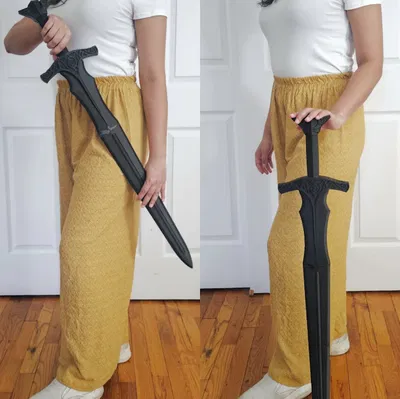 Mô hình Steel Sword từ game Skyrim