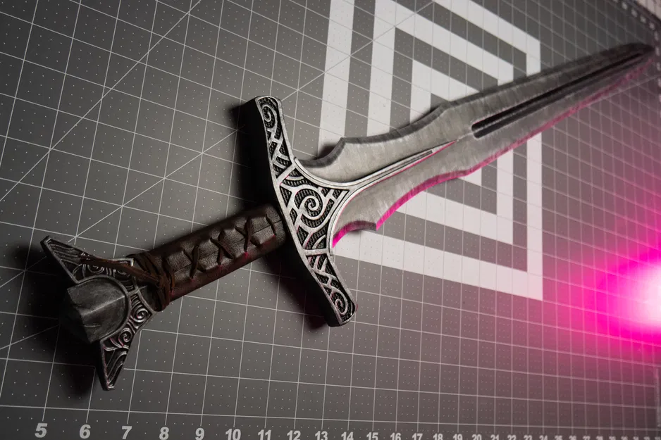 Mô hình Steel Sword từ game Skyrim - Image 11