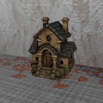 Mô hình nhà nông trại Monopoly Diorama - In không cần support (FDM)