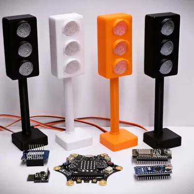 Đèn tín hiệu giao thông (Ampel) cho Arduino / ESP32 & Co.