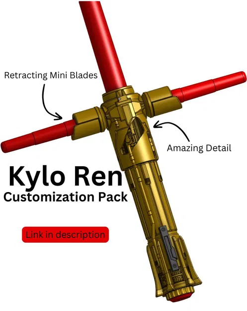 Lightsaber Tùy Biến Đỉnh Cao (Có Thể Thu Gọn/Rút Dài) - Image 8