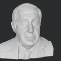 Tượng bán thân 3D Benjamin (Bibi) Netanyahu - Thumbnail 2