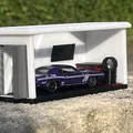 Kệ trưng bày mô hình Garage Diorama cho xe Hot Wheels - Thumbnail 2