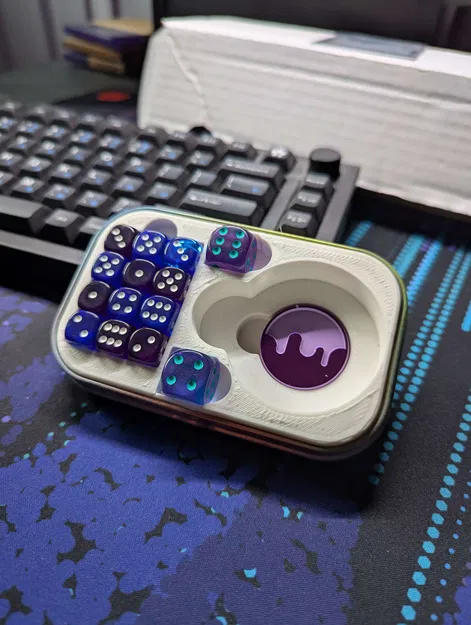 Khay 3D đựng phụ kiện Pokemon TCG cho Mini Tin cực gọn gàng - Image 1