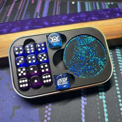 Khay 3D đựng phụ kiện Pokemon TCG cho Mini Tin cực gọn gàng