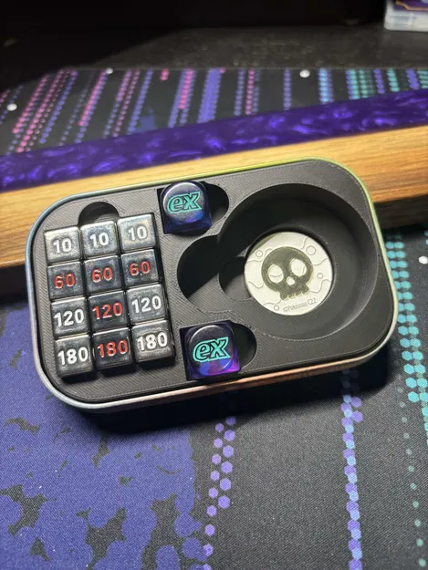 Khay 3D đựng phụ kiện Pokemon TCG cho Mini Tin cực gọn gàng - Image 4