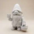 Chú Lùn Làm Bưu Tá – Garden Gnome Whimsical Mail Carrier - Thumbnail 2