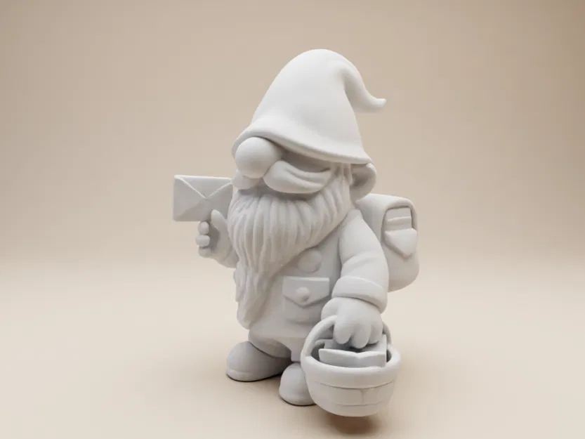 Chú Lùn Làm Bưu Tá – Garden Gnome Whimsical Mail Carrier - Image 3