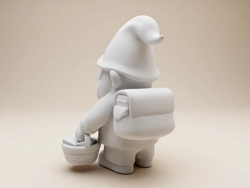 Chú Lùn Làm Bưu Tá – Garden Gnome Whimsical Mail Carrier - Image 4