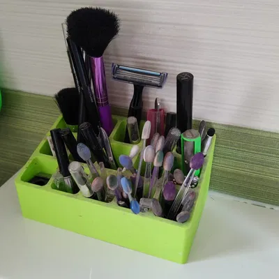 Khay đựng dụng cụ trang điểm đa năng (Makeup organizer) in 3D