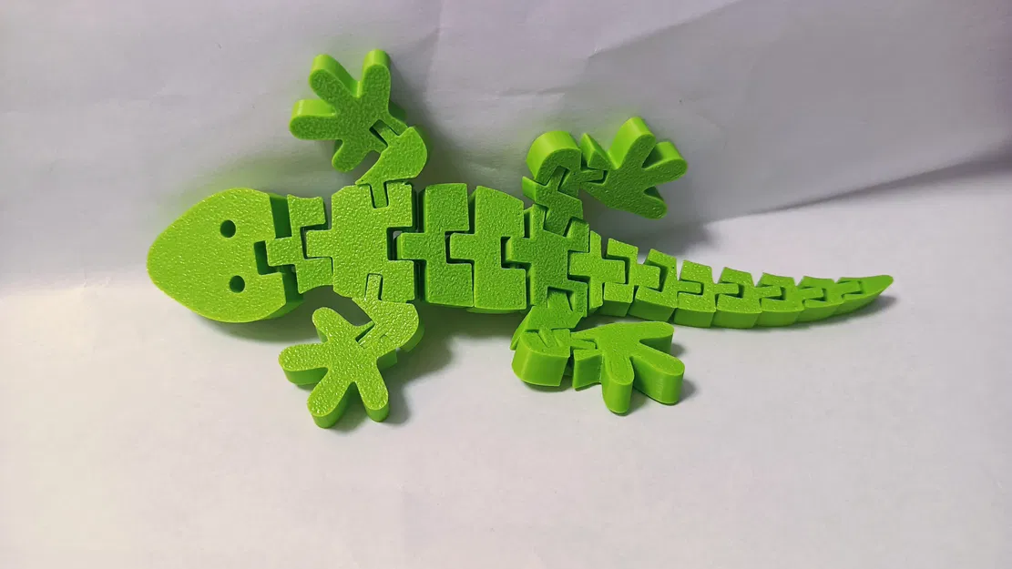 Mô hình thằn lằn Flexi Lizard Toy - Image 2