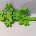 Mô hình thằn lằn Flexi Lizard Toy - Thumbnail 2