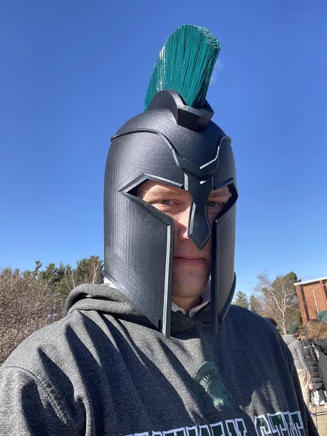 Mào gắn cho Mũ chiến binh Spartan - Image 1