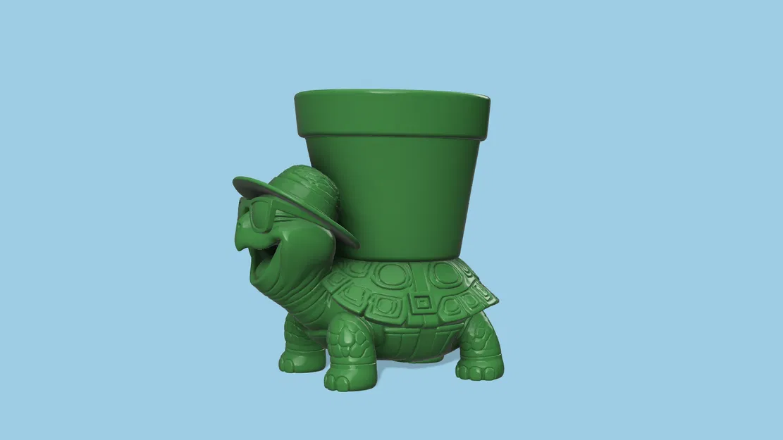 Chậu Cây Hình Rùa Phiên Bản Epic Summer Bloom - Image 3