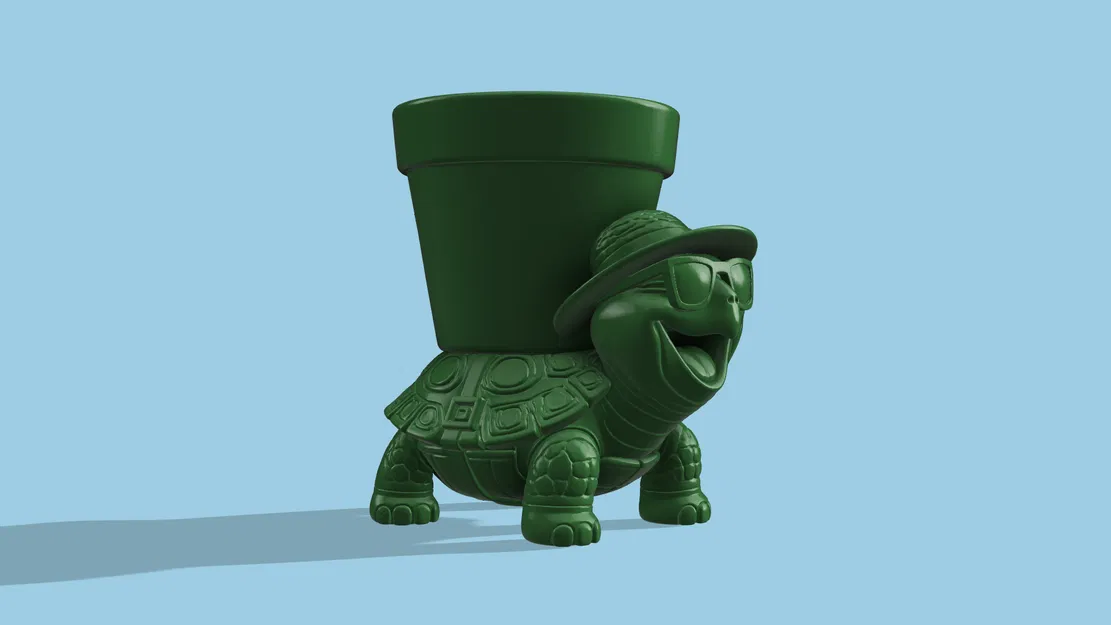 Chậu Cây Hình Rùa Phiên Bản Epic Summer Bloom - Image 4