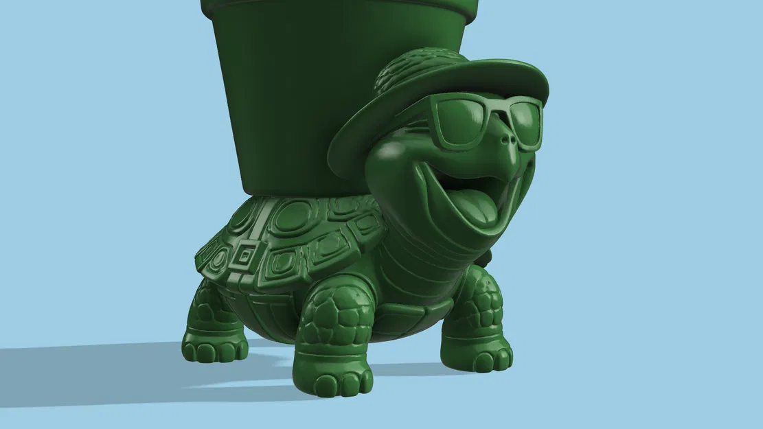 Chậu Cây Hình Rùa Phiên Bản Epic Summer Bloom - Image 6