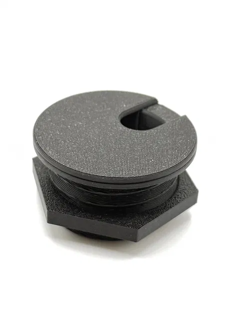 Nắp luồn dây điện cho bàn làm việc (Cable grommet) - Image 2