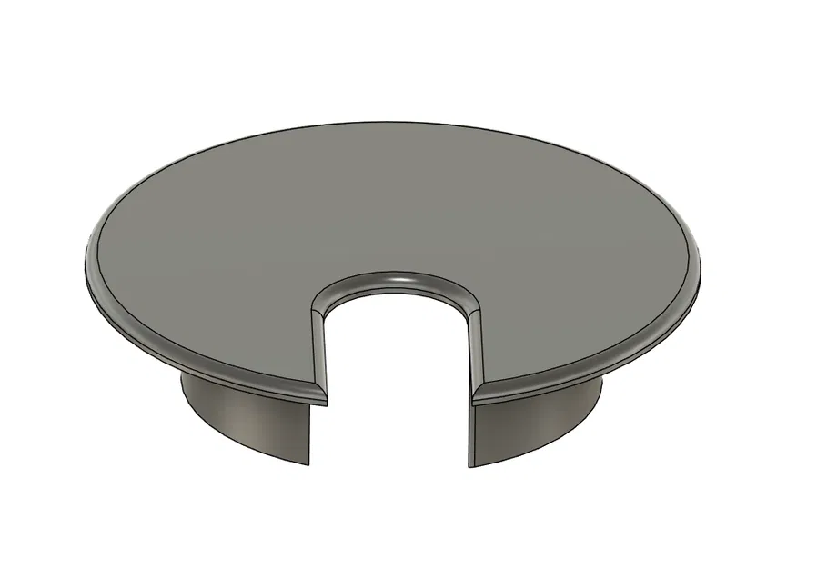 Nắp luồn dây điện cho bàn làm việc (Cable grommet) - Image 4