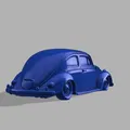 Mô hình Classic Beetle phiên bản hạ gầm (Slammed) - Thumbnail 2