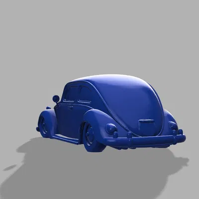 Mô hình Classic Beetle phiên bản hạ gầm (Slammed)