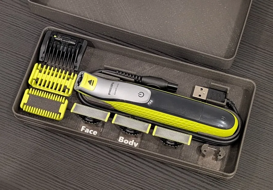 Hộp Đựng Máy Cạo Râu Philips OneBlade Face + Body - Image 1