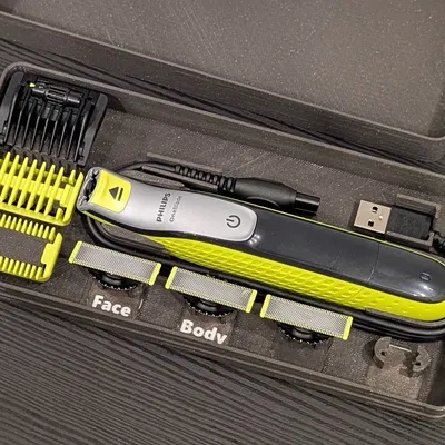 Hộp Đựng Máy Cạo Râu Philips OneBlade Face + Body
