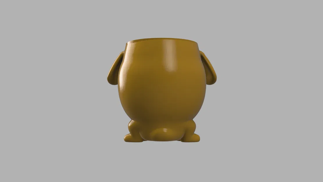 Chậu Cây Hình Chú Cún Hài Hước - Image 5