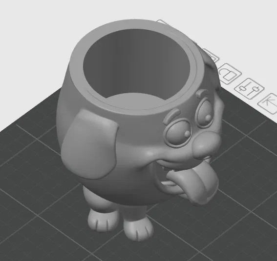 Chậu Cây Hình Chú Cún Hài Hước - Image 7