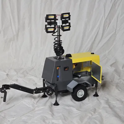 NBC.5 v2 - Mô hình Trạm Đèn Chiếu Sáng tỉ lệ 1:10