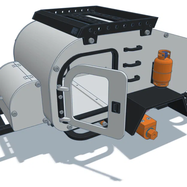 NBC.3 - 1:10 RC Scale offroad camper cho xe điều khiển crawler - Image 7