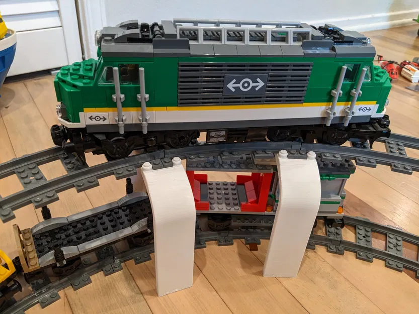 Cổng vòm / cầu / hầm cho đường ray xe lửa Lego - Image 1