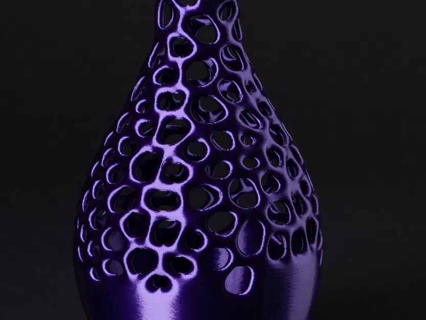 Bình Hoa Trang Trí Voronoi, Lọ Cắm Hoa Khô - Image 3