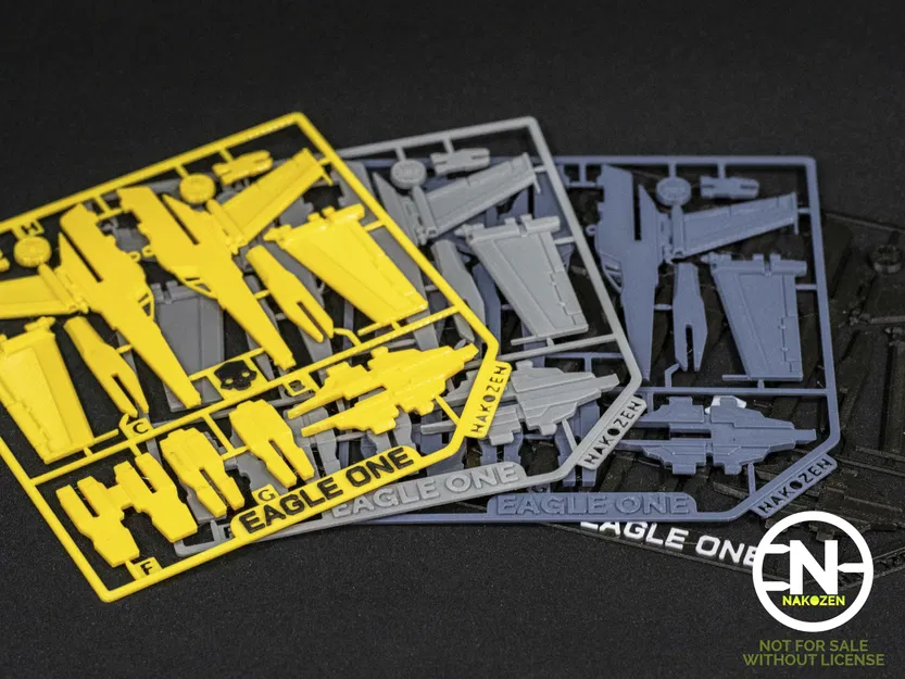 Mô hình Helldivers 2 Eagle 1 Kit card - Image 2