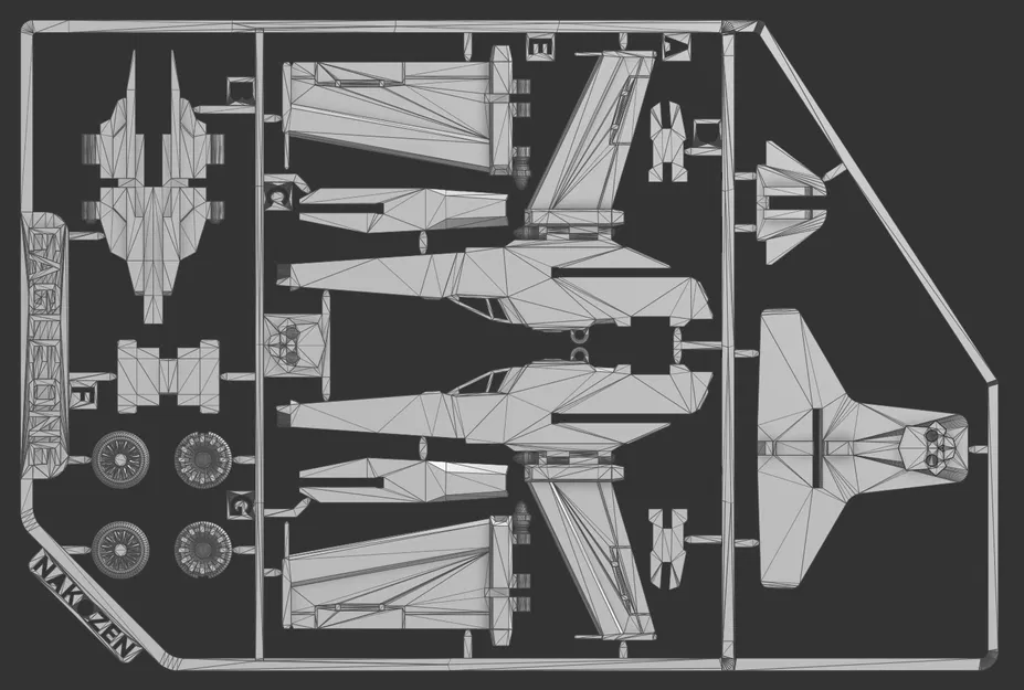 Mô hình Kit Card Helldivers 2 Eagle 1 kèm đế trưng bày - Image 1