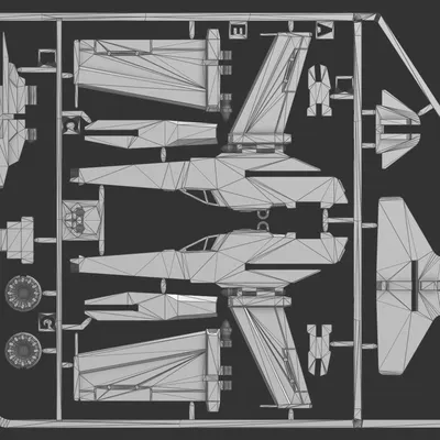 Mô hình Kit Card Helldivers 2 Eagle 1 kèm đế trưng bày