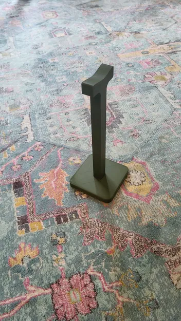 Giá treo tai nghe (Headphone stand) thiết kế 3D tối giản, dễ in - Image 3