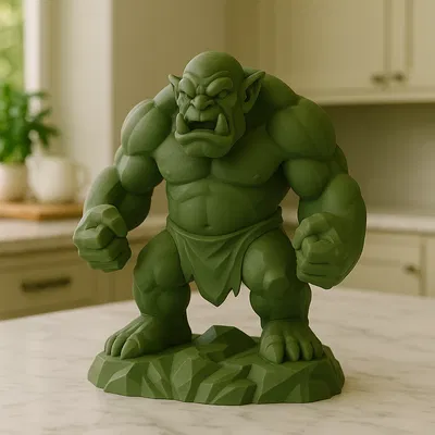 Mô hình Blightfang Orc Brute - Quái vật Orc dũng mãnh