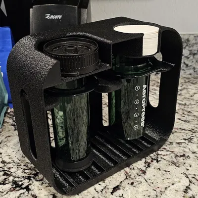 Trạm để AeroPress tối giản