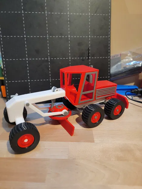 Mô hình xe ủi đất (Construction Grader Machine) - Image 2