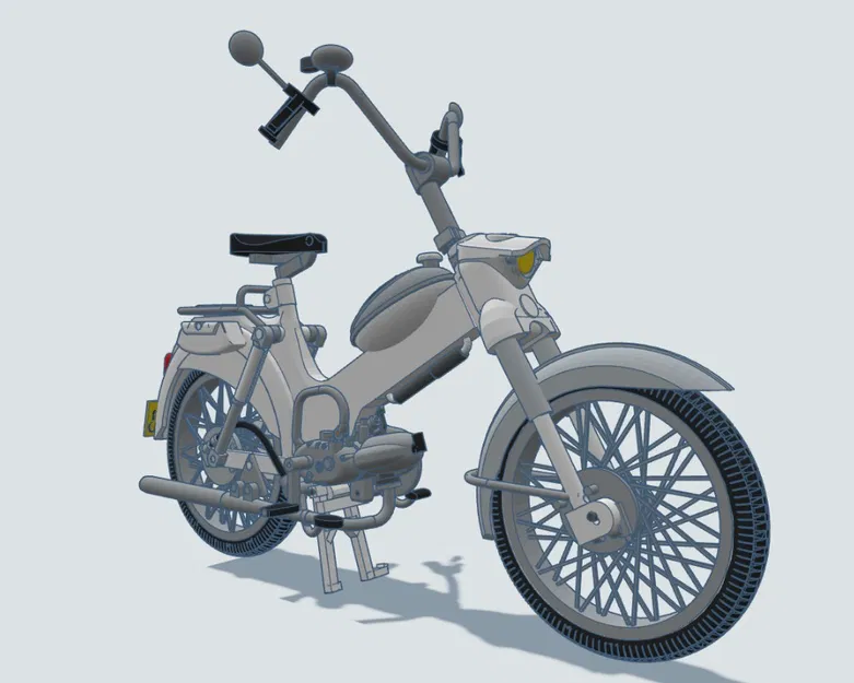 Mô hình Puch VS50 năm 1974 tỉ lệ 1:8 thiết kế bởi Ed van der Heijden - Image 2