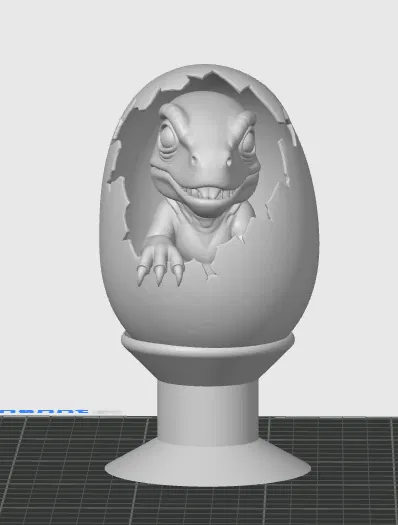 Mô hình bé khủng long Raptor nở từ trứng (Baby Raptor Hatching) - Image 6