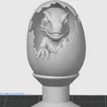 Mô hình bé khủng long Raptor nở từ trứng (Baby Raptor Hatching) - Thumbnail 6