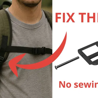 Khóa Gài Dự Phòng Cho Quai Ba Lô (20mm / 25mm / 30mm)