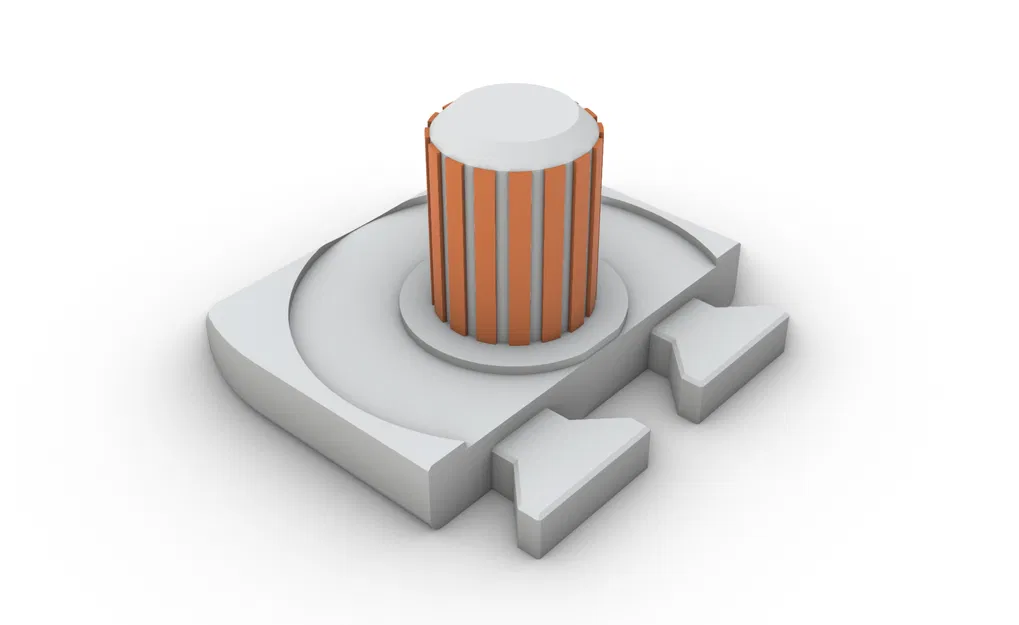 Giá đỡ vòng bi 22x7mm ø8mm đã tinh chỉnh - CHỐT CỐ ĐỊNH CHẶT HƠN - Image 1