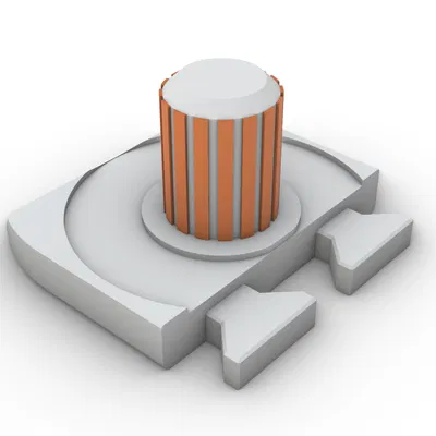 Giá đỡ vòng bi 22x7mm ø8mm đã tinh chỉnh - CHỐT CỐ ĐỊNH CHẶT HƠN