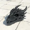 Mô hình hộp sọ rồng 3D (Dragon Skull) trang trí cực chất - Thumbnail 2