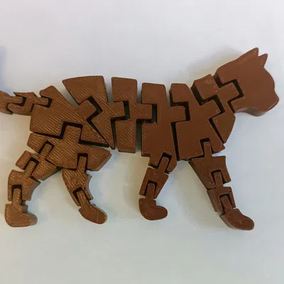 Flexi Cat Toy - Mô hình chú mèo linh hoạt