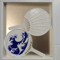 Quạt Uchiwa Truyền thống - Thumbnail 1
