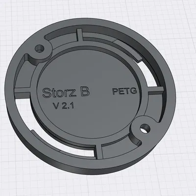 Đĩa giữ khớp nối Storz B - Giải pháp cố định thiết bị PCCC 3D