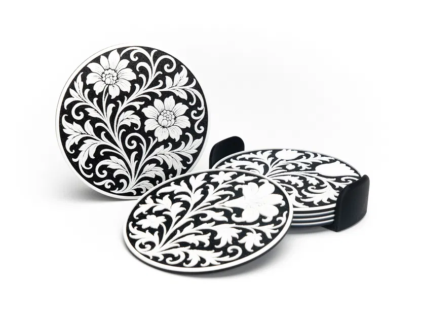 Miếng lót ly phong cách Art Nouveau - Image 1